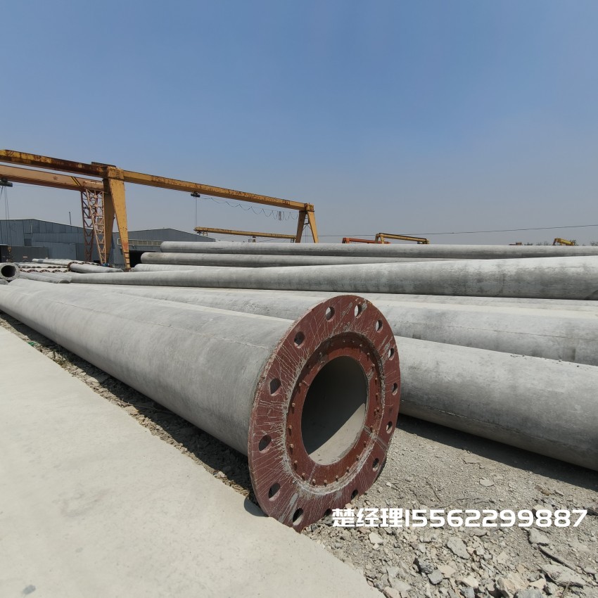 江汉石油管理局12米无拉线电杆